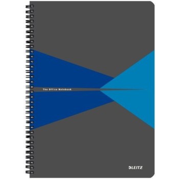 Kołonotatnik OFFICE A4 kratka niebieski 46470035 LEITZ