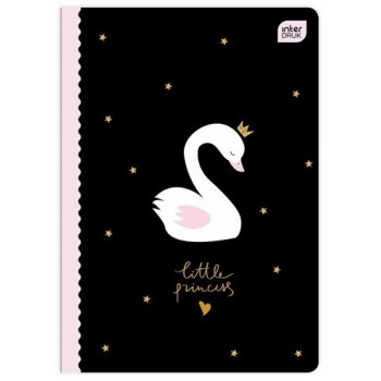 Zeszyt A5 32k 3linia kolorowa UV GIRLS mix INTERDRUK