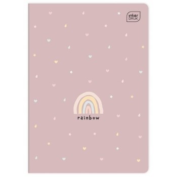 Zeszyt A5 32k 3linia kolorowa UV GIRLS mix INTERDRUK