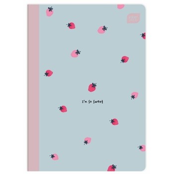 Zeszyt A5 32k 3linia kolorowa UV GIRLS mix INTERDRUK