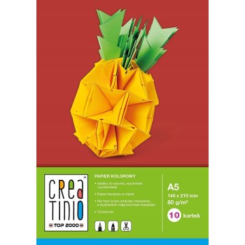 Zeszyt papierów kolorowych A5 10k CREATINIO 400079855 TOP 2000