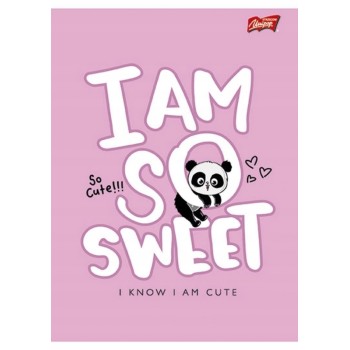 Zeszyt A5 32k linia laminowany mix dziewczęcy UNIPAP *6977