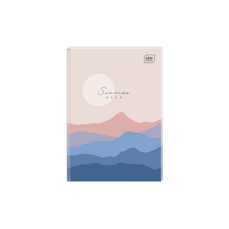 Brulion A5 96k gładki INTERDRUK