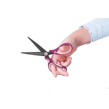 Nożyczki Griffix ergonom.15cm szpiczaste sweet berry 819107 PELIKAN