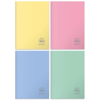 Zeszyt szkolny A4 60 kartek w kratkę 70g ECO PP Pastel Colors 9552753 HERLITZ