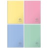 Zeszyt szkolny A4 60 kartek w kratkę 70g ECO PP Pastel Colors 9552753 HERLITZ