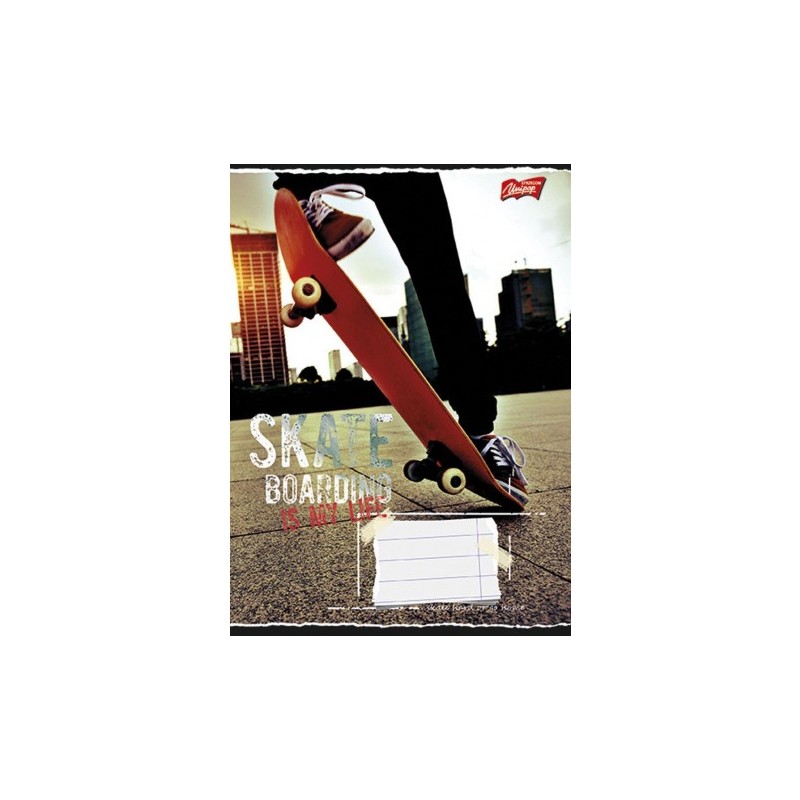 Zeszyt A4 60k kratka folia UNIPAP