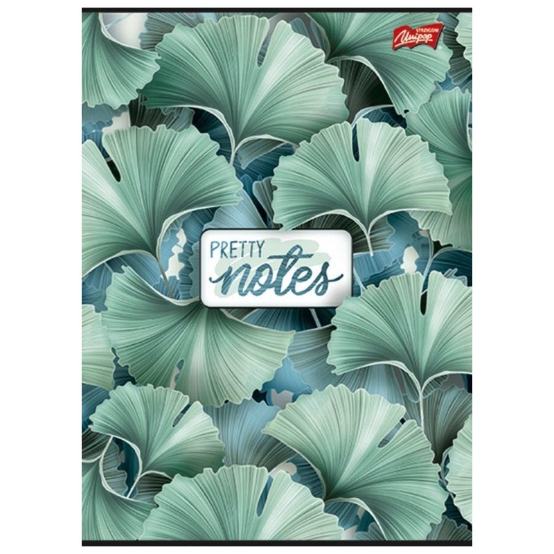 Zeszyt A5 80k linia mix dziewczęcy laminowany UNIPAP