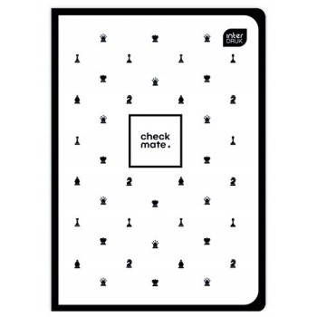 Zeszyt A5 60k kratka 70g SOFT TOUCH CHESS INTERDRUK