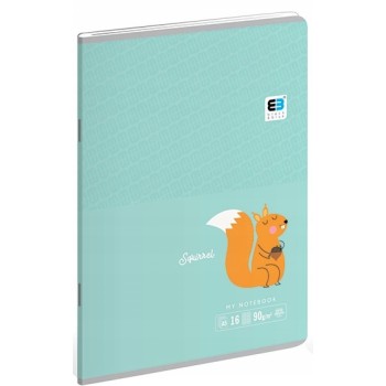 Zeszyt A5 16k. kolorowa linia B&B KIDS PASTEL 5563 INTERDRUK