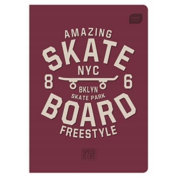 Zeszyt A5 32k kratka mix wzorów INTERDRUK