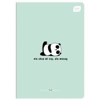 Zeszyt A5 32k 3linia mix kolorów UV INTERDRUK