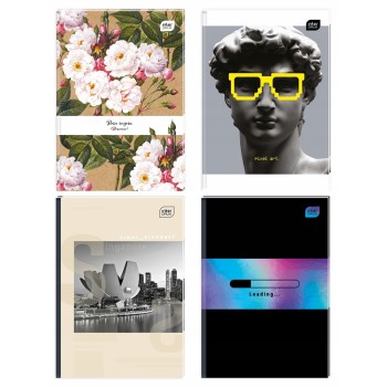 Brulion B5 160k linia twarda oprawa INTERDRUK