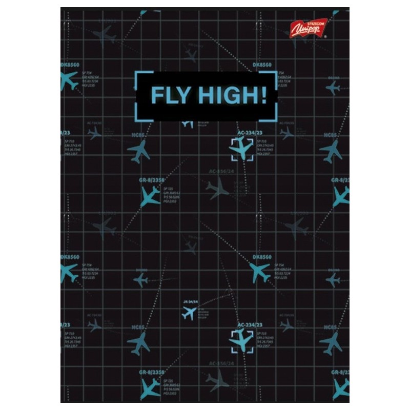 Zeszyt A4 80k linia laminowany UNIPAP