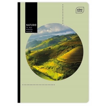 Zeszyt A5 96k kratka UV MIX WZORÓW INTERDRUK 7361