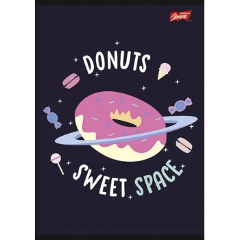 Zeszyt A5 32k linia dwukolorowa laminowany mix dziewczęcy UNIPAP