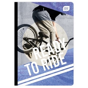 Zeszyt A5 32k linia mix wzorów INTERDRUK