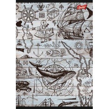 Zeszyt A5 96k kratka laminowany mix chłopięcy UNIPAP