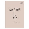 Brulion A4 96k linia twarda oprawa INTERDRUK