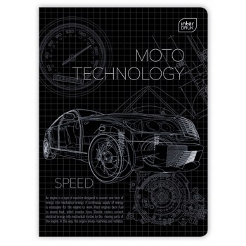 Zeszyt A5 60k kratka mix wzorów INTERDRUK