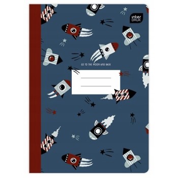 Zeszyt A5 16k 3linia 70g UV INTERDRUK