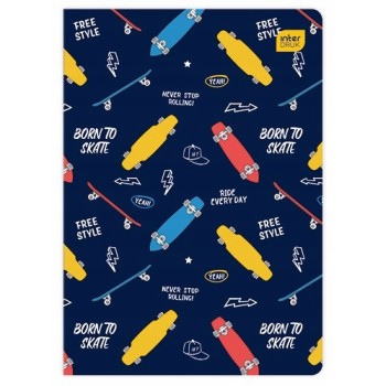 Zeszyt A5 16k 3linia 70g UV INTERDRUK