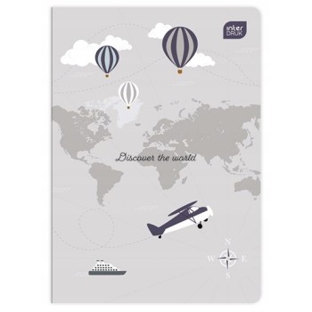 Zeszyt A5 16k 3linia 70g UV INTERDRUK