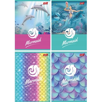 Zeszyt A5 16k kratka laminowany MERMAID UNIPAP