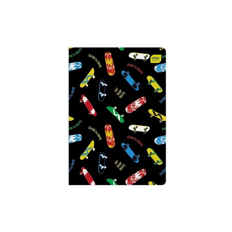 Zeszyt A5 32k 3linia kolorowa TREND BOYS INTERDRUK