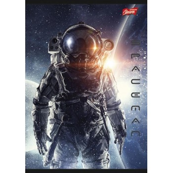 Zeszyt A5 60k kratka mix chłopięcy 2 laminowany UNIPAP