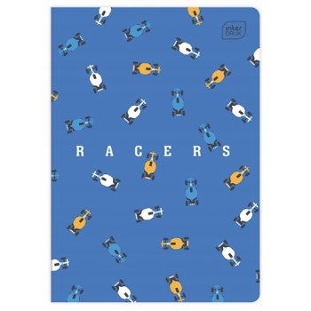 Zeszyt A5 16k 3linia kolorowa mix INTERDRUK