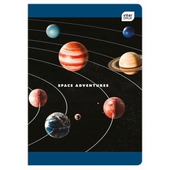 Zeszyt A5 16k 3linia kolorowa mix INTERDRUK