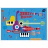 Zeszyt do nut B5 16k linia szeroka mix INTERDRUK