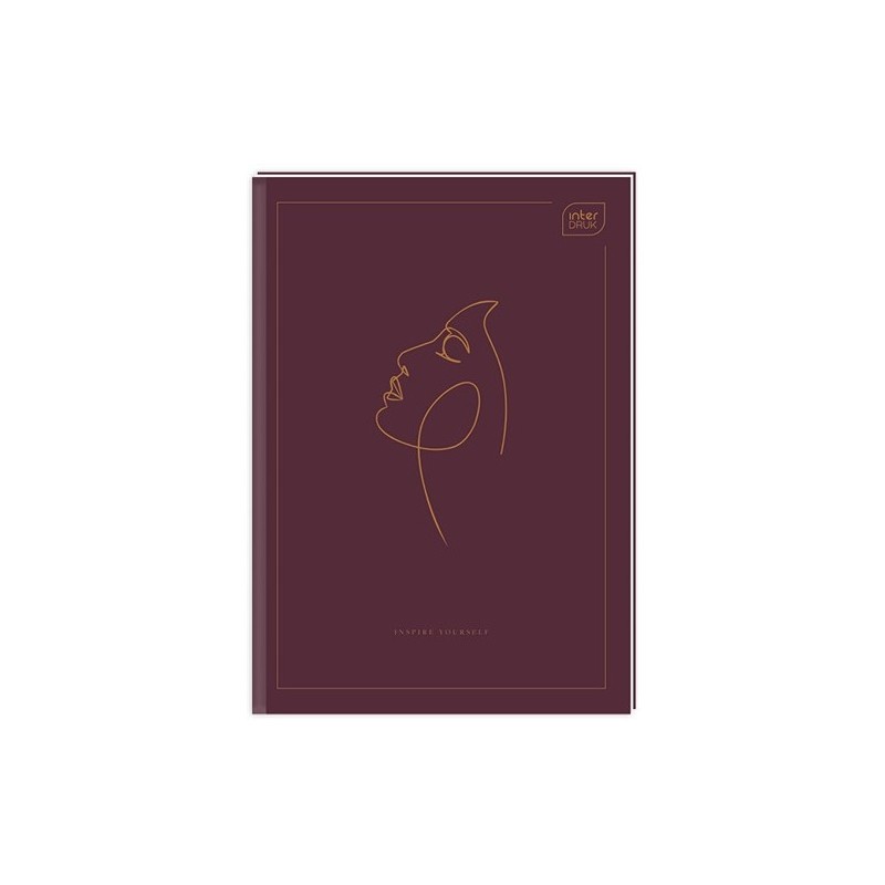 Brulion B5 160k kratka twarda oprawa INTERDRUK