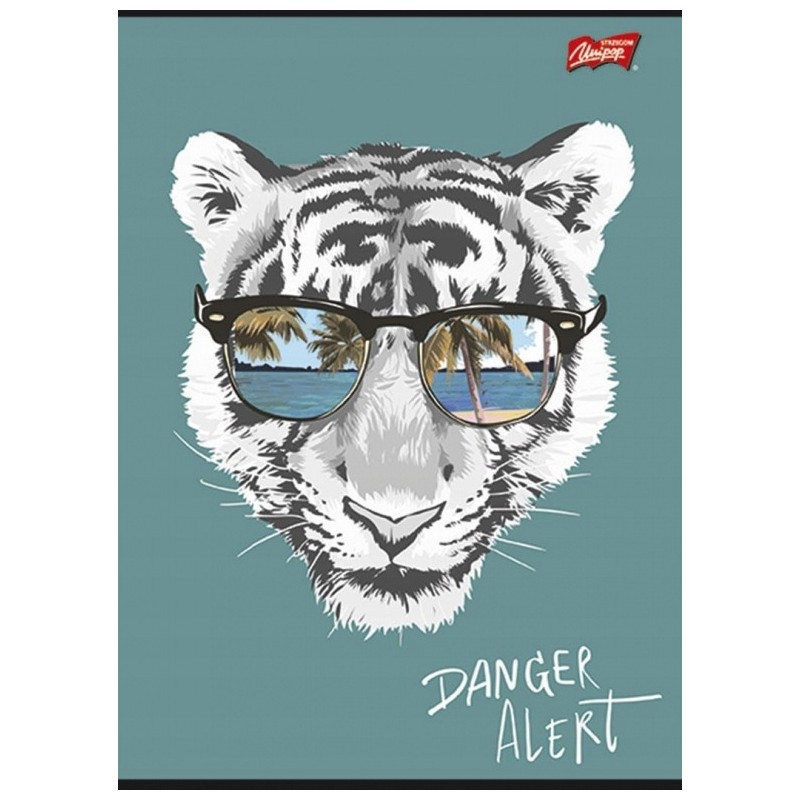 Zeszyt A5 32k linia mix chłopięcy laminowany UNIPAP