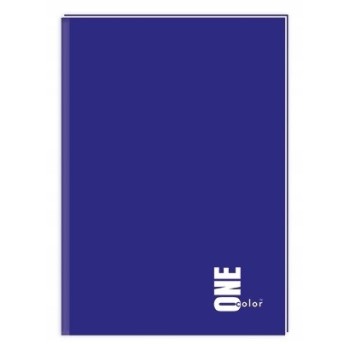 Brulion A5 96 kratka kol.ONE COLOR 0765 INTERDRUK