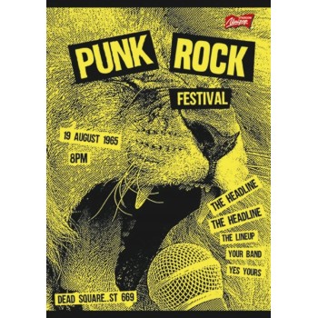 Zeszyt A4 60k linia laminowany UNIPAP