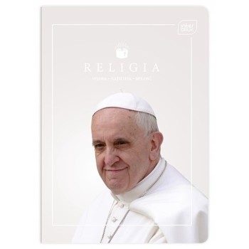 Zeszyt A5 60k kratka RELIGIA JPII/FRANCISZEK INTERDRUK