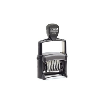 Numerator 5558/PL 8/5mm z płytką tekstową 56x33 PROFESSIONAL LINE TRODAT