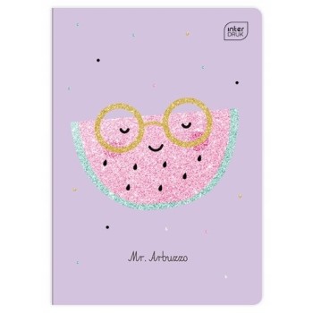 Zeszyt A5 32k 3linia 70g GLITTER dziewczynka INTERDRUK