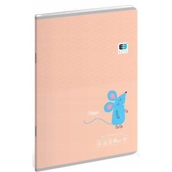 Zeszyt A5 32k linia B&B Kids Pastel INTERDRUK