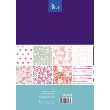 Zeszyt papierów kreatywnych A4 16k 100g KB030-09 TETIS
