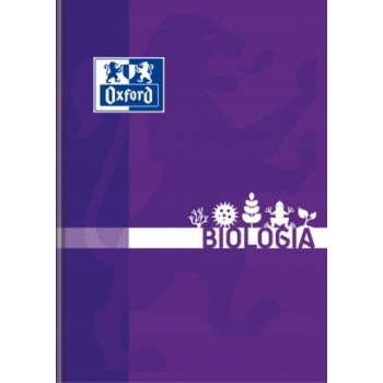 Zeszyt szkolny A5 przedmiotowy 80 kartek w kratkę BIOLOGIA 400128286 OXFORD
