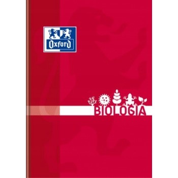 Zeszyt szkolny A5 przedmiotowy 80 kartek w kratkę BIOLOGIA 400128286 OXFORD