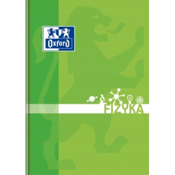 Zeszyt szkolny A5 przedmiotowy 80 kartek w kratkę FIZYKA 400128288 OXFORD