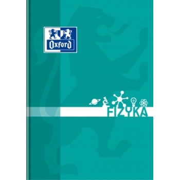 Zeszyt szkolny A5 przedmiotowy 80 kartek w kratkę FIZYKA 400128288 OXFORD