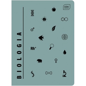 Zeszyt A5 60k kratka BIOLOGIA INTERDRUK