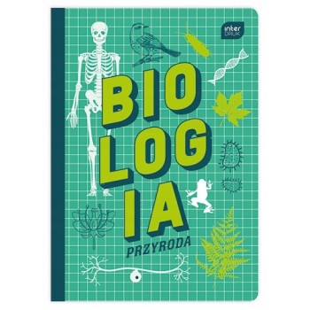 Zeszyt A5 60k kratka BIOLOGIA INTERDRUK
