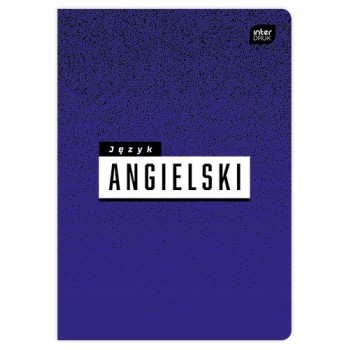 Zeszyt A5 60k kratka JĘZYK ANGIELSKI INTERDRUK