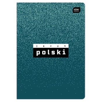 Zeszyt A5 60k linia JĘZYK POLSKI INTERDRUK